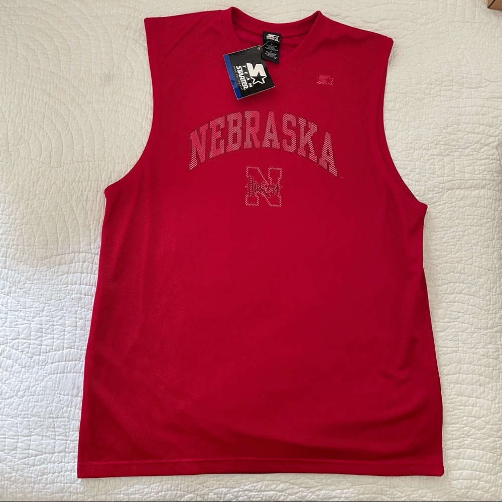 Vintage Starter Nebraska Basketball Jersey NWT - Picture 3 of 4